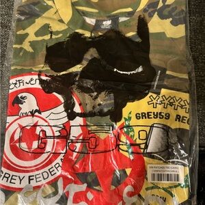 G59 MULTICOLORED PATCHES SHIRT